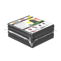 Мешки для мусора 160 л, серые, в пачке 10 шт., ПВД, 40 мкм, 900х1100 мм, i-Bag в Казани Мешки для мусора 160 л, серые, в пачке 10 шт., ПВД, 40 мкм, 900х1100 мм, i-Bag