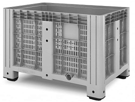 Контейнер iBox перфорированный на ножках в Казани Контейнер iBox перфорированный на ножках