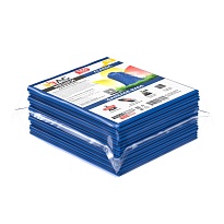 Мешки для мусора 160 л, синие, в пачке 10 шт., ПВД, 40 мкм, 900х1100 мм, i-Bag в Казани