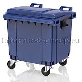Контейнер для мусора 1100 л синий